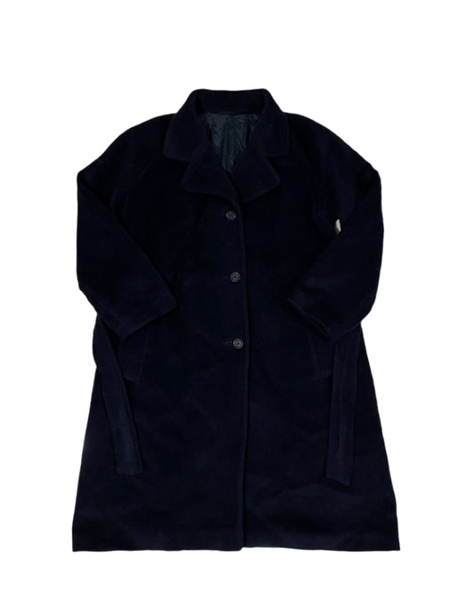 Classic Navy Blue Long Coat