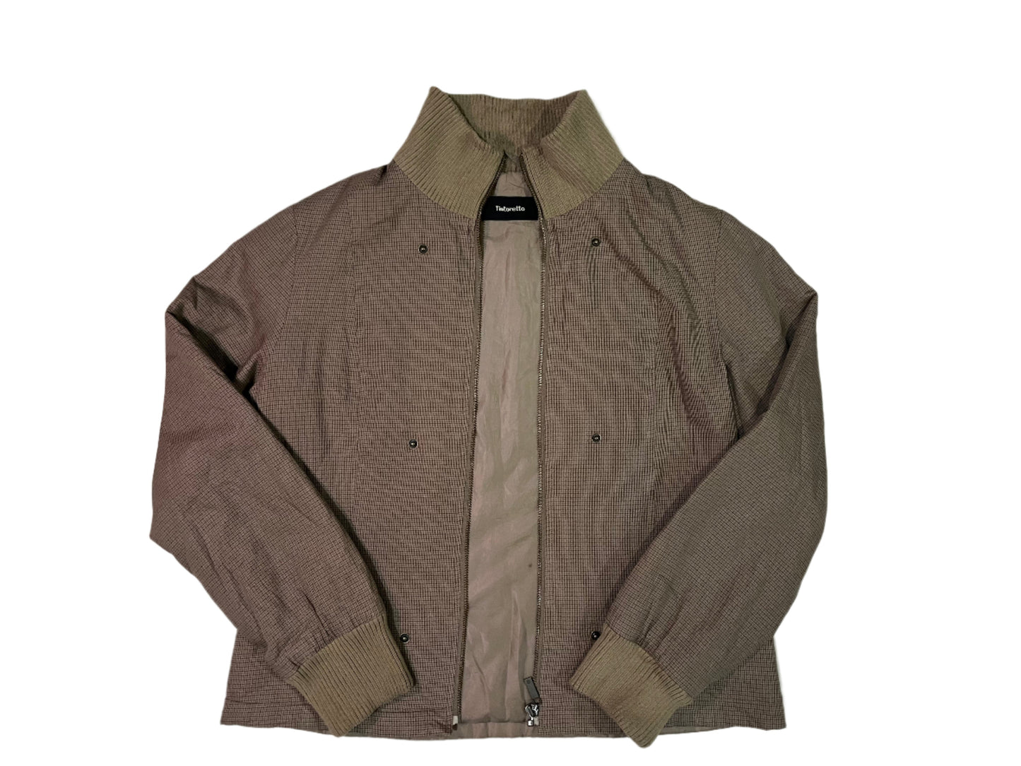 Tintoretto Cropped Zip-Up Jacket