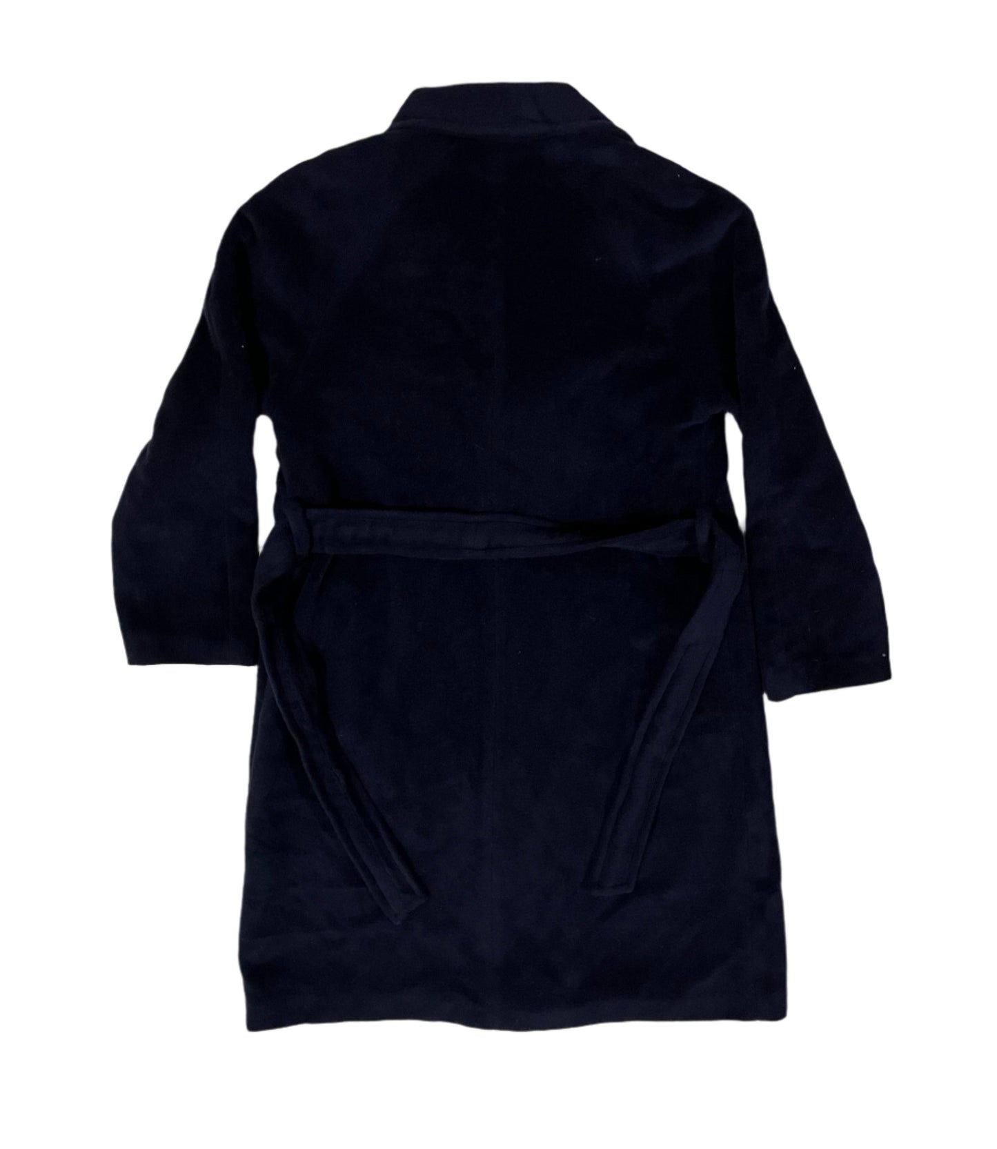 Classic Navy Blue Long Coat